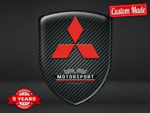 Mitsubishi Emblemi Auto Qualità Pro Regolabili
